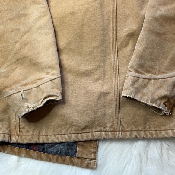 Vintage Carhartt Lined Jacket Sz 42 - Picture 6 of 15